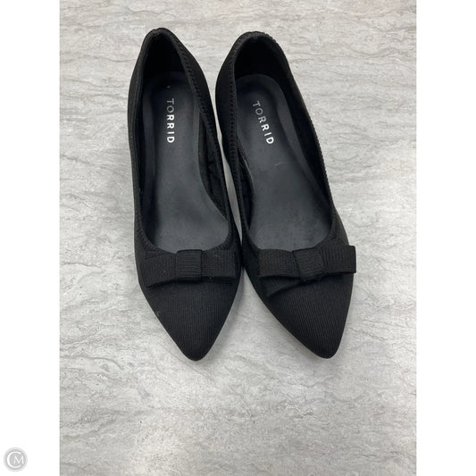Shoes Heels Block By Torrid In Black, Size: 8.5