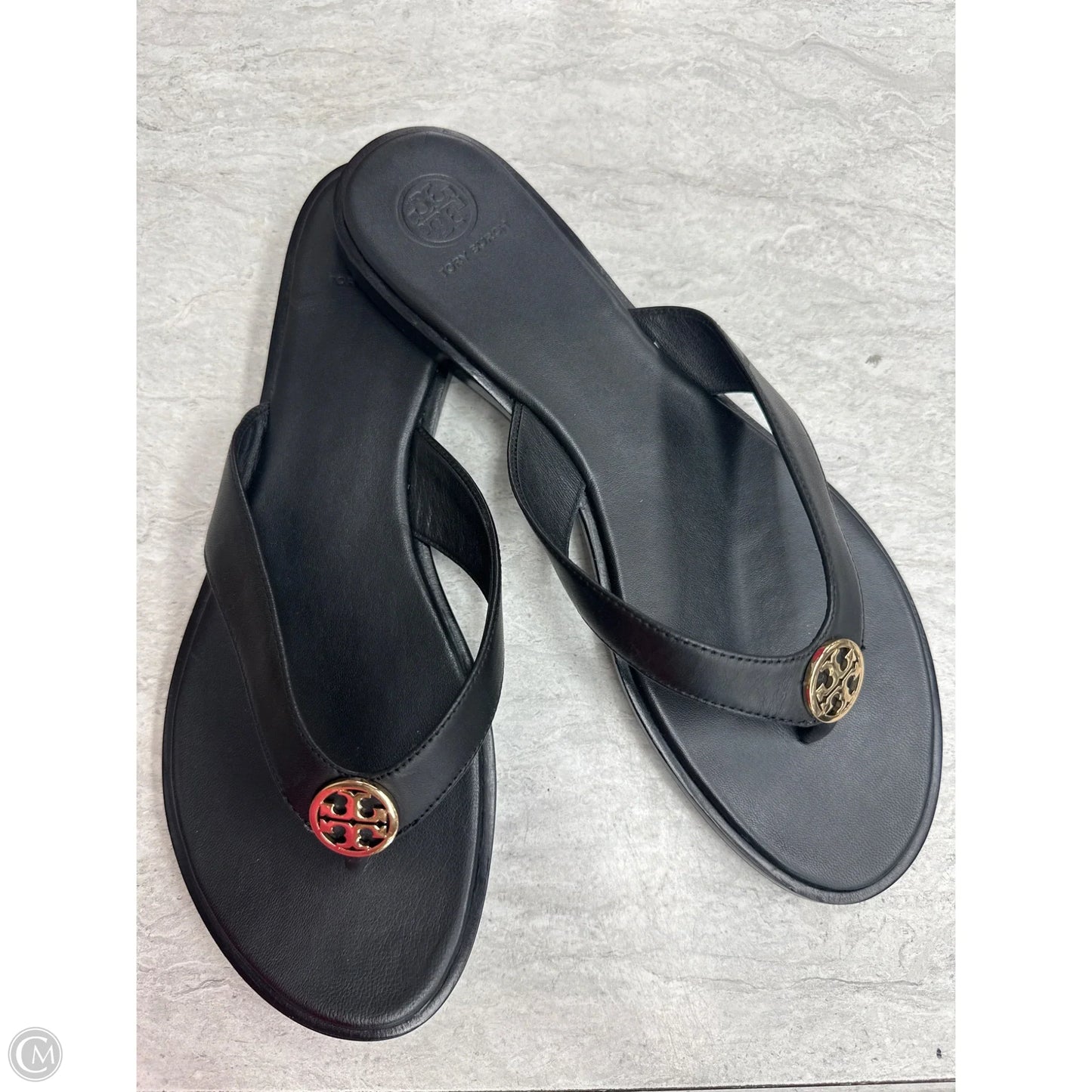 Sandals Designer By Tory Burch In Black, Size: 11