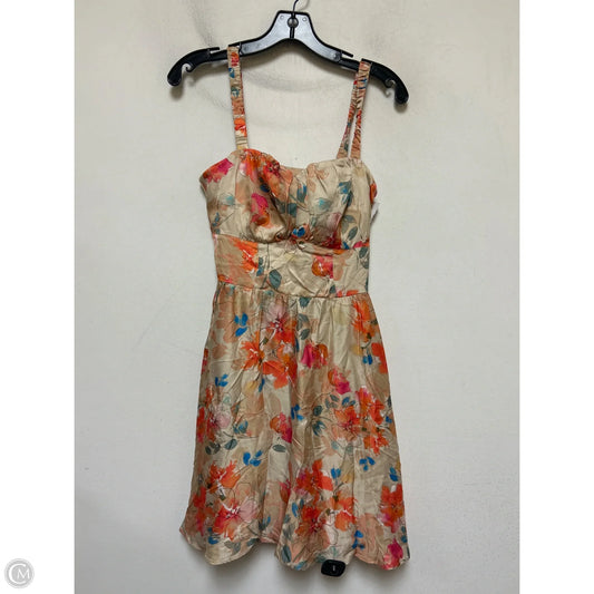 Dress Casual Short By Clothes Mentor In Floral Print, Size: S