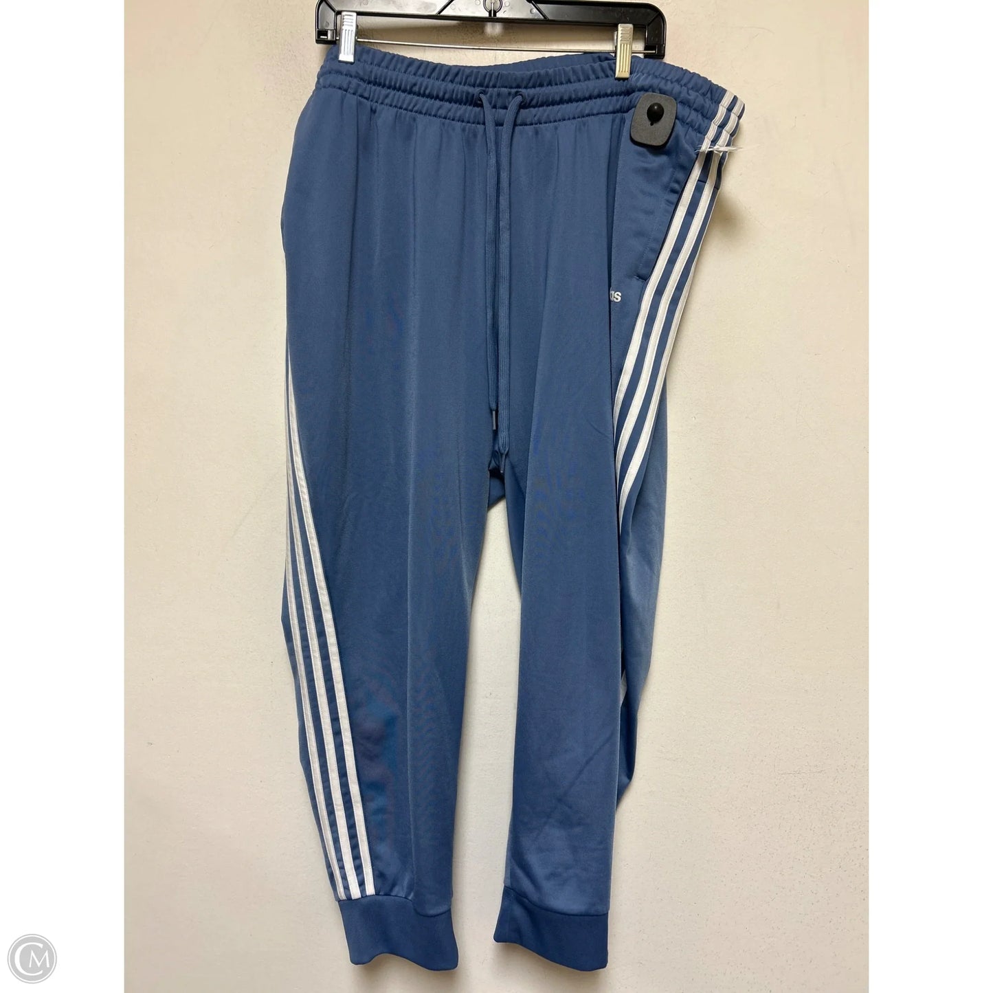 Athletic Pants 2pc By Adidas In Blue & White, Size: 3x