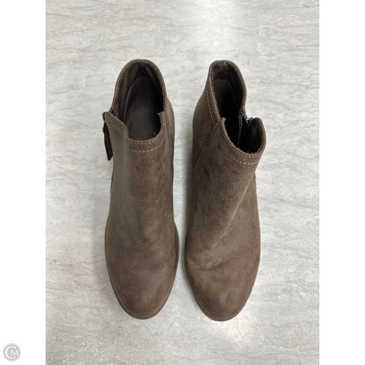 Boots Ankle Flats By Arizona In Brown, Size: 7.5