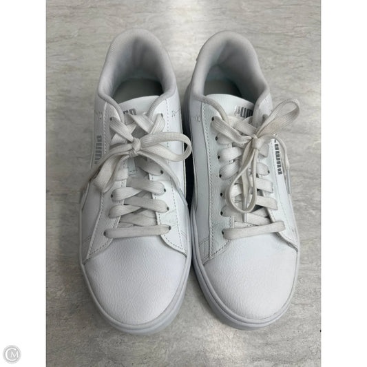 Shoes Sneakers By Puma In White, Size: 9