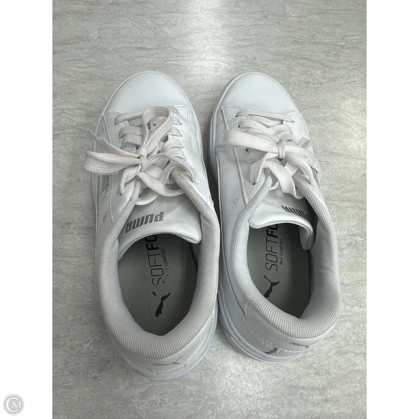 Shoes Sneakers By Puma In White, Size: 9