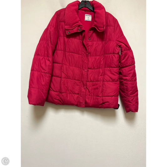 Jacket Puffer & Quilted By Old Navy In Pink, Size: L