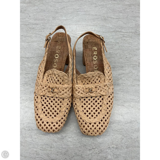 Shoes Heels Block By Aerosoles In Tan, Size: 7.5