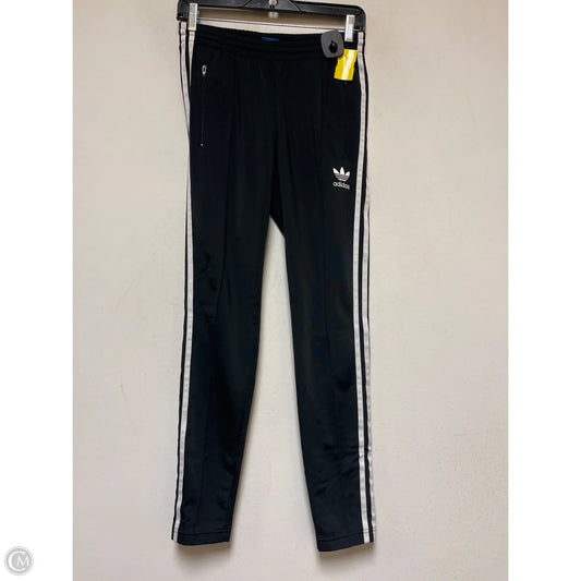 Athletic Pants By Adidas In Black & White, Size: 0