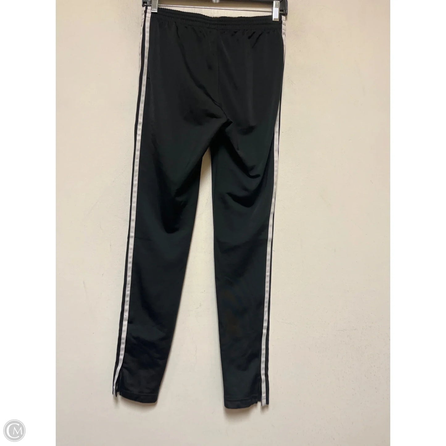 Athletic Pants By Adidas In Black & White, Size: 0