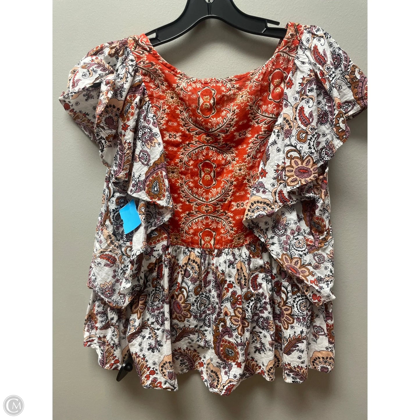 Top Short Sleeve By Rachel Zoe In Multi-colored, Size: M