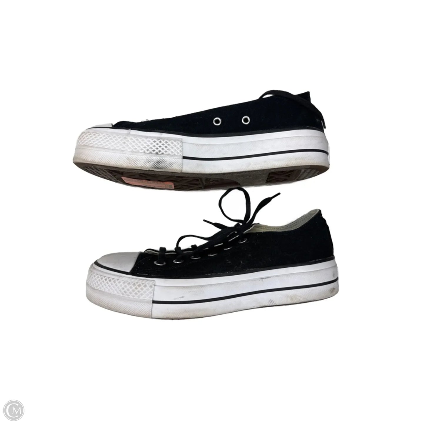 Shoes Sneakers By Converse In Black & White, Size: 9