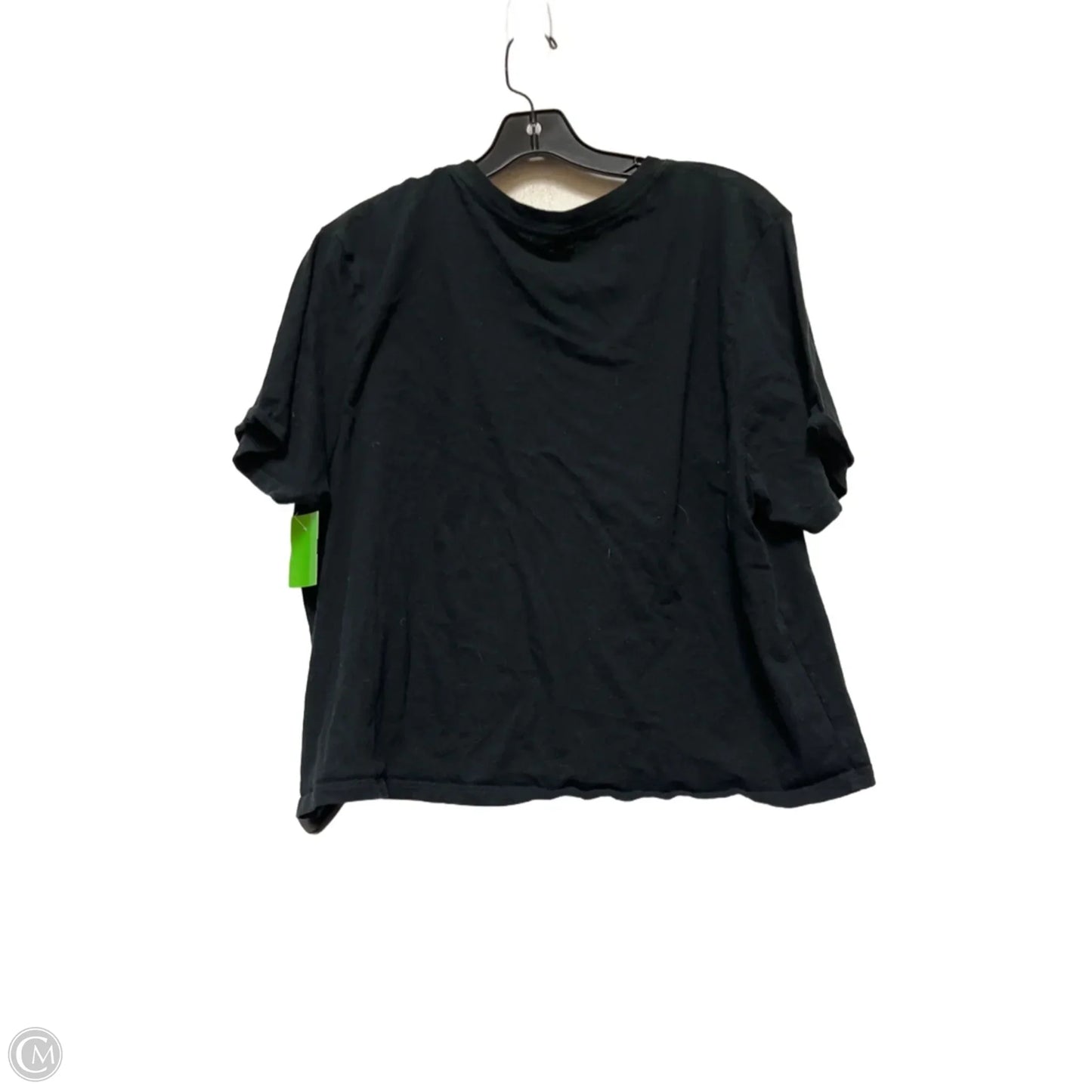 Top Short Sleeve Basic By Clothes Mentor In Black, Size: Xl