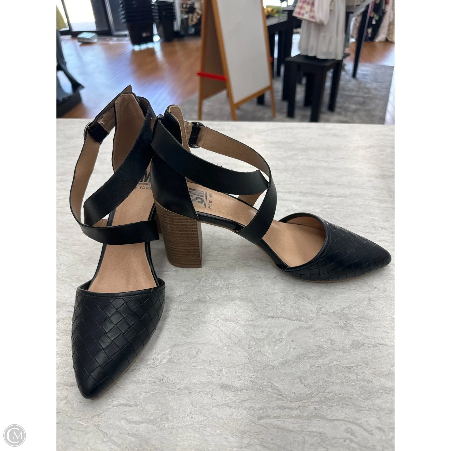 Shoes Heels Block By Clothes Mentor In Black, Size: 8