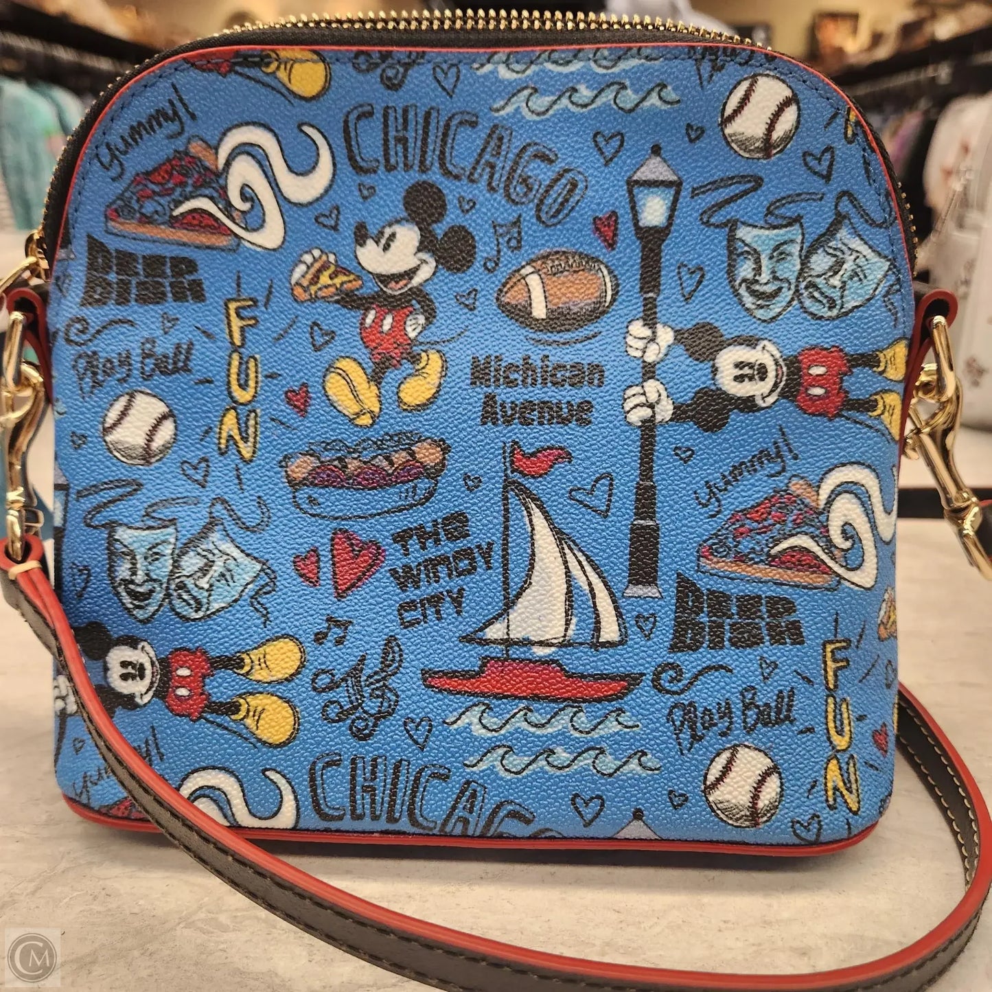 Crossbody Designer By Dooney And Bourke, Size: Small