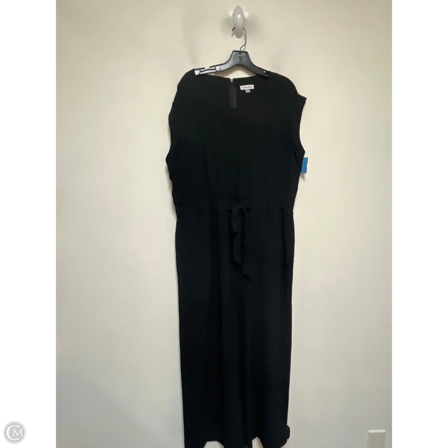 Jumpsuit By Calvin Klein In Black, Size: Xl