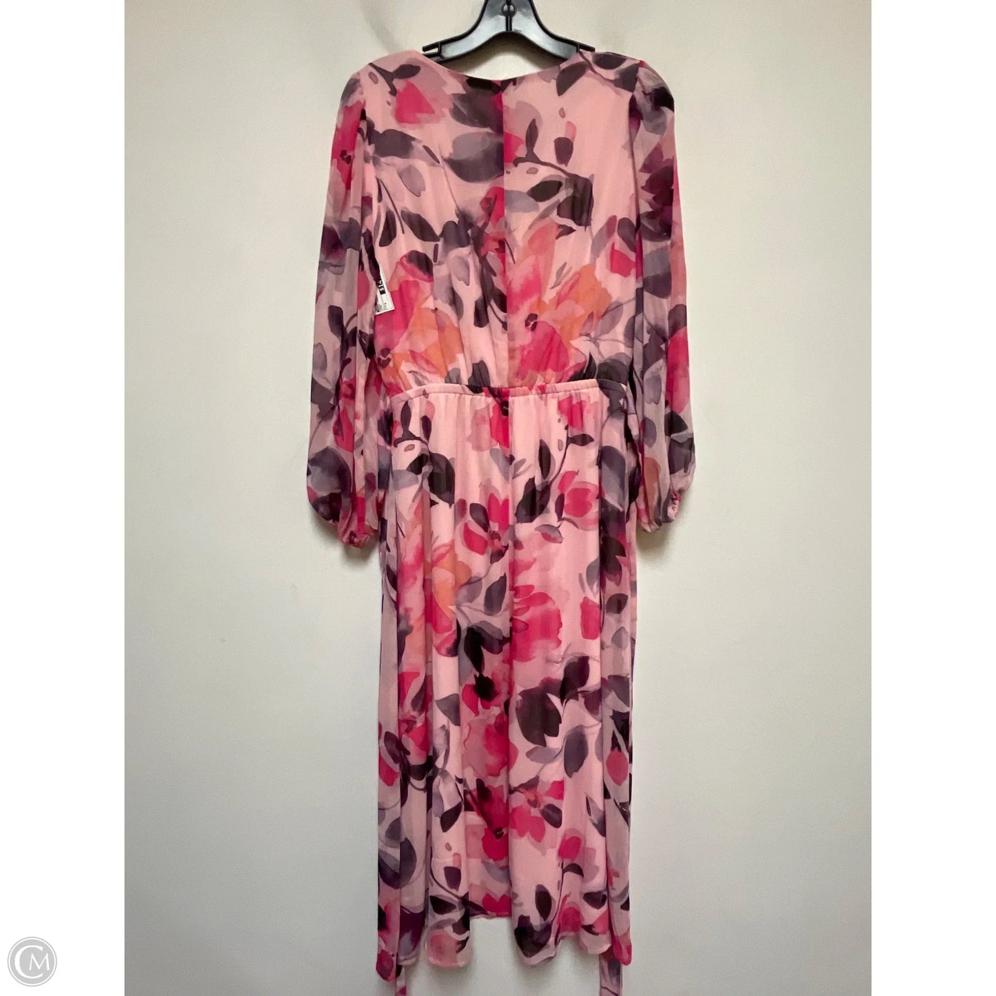 Dress Casual Midi By Anne Klein In Pink, Size: S