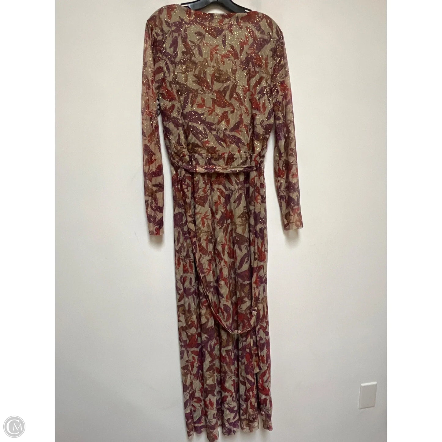 Dress Casual Maxi By Anne Klein In Multi-colored, Size: L