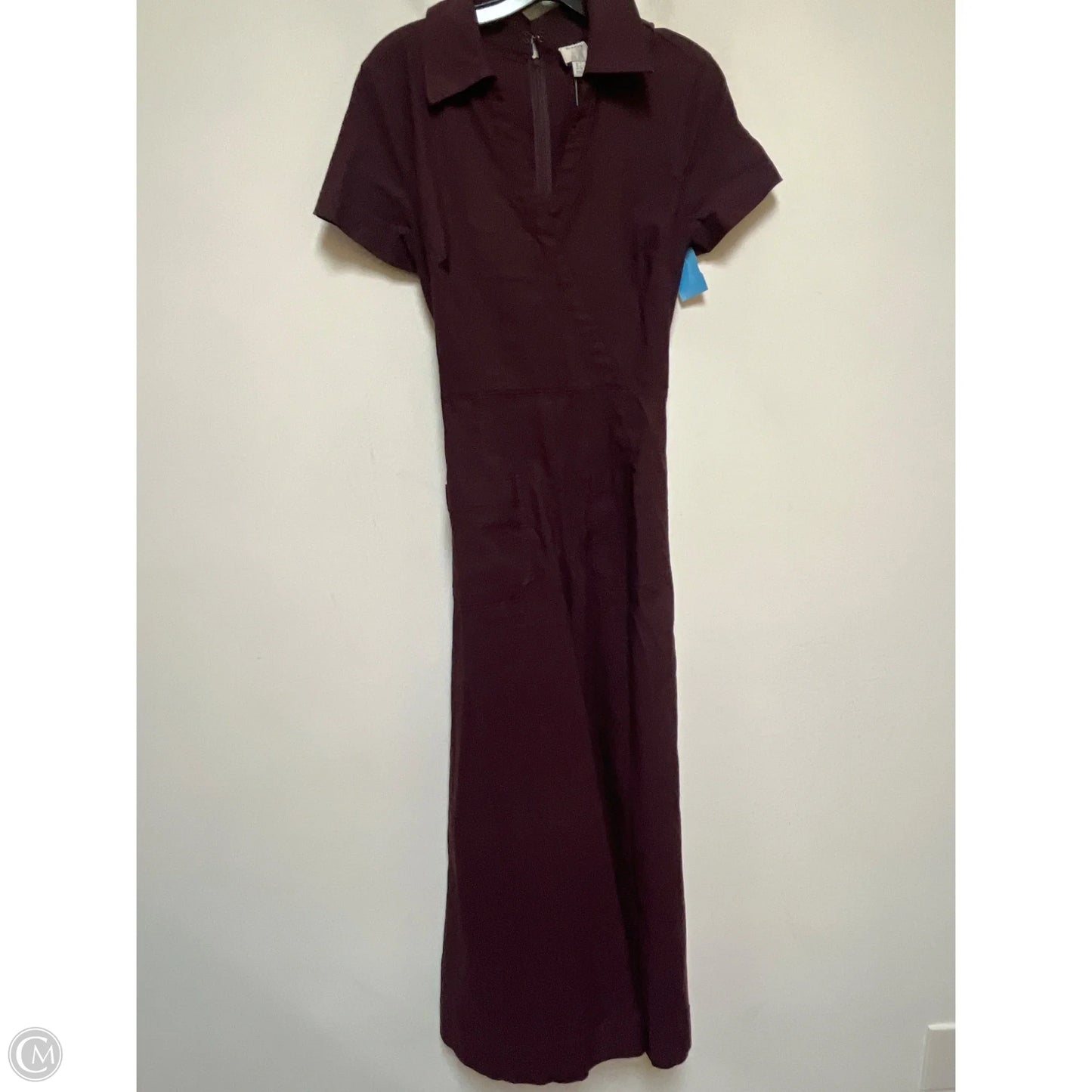 Jumpsuit By Maeve In Maroon, Size: S