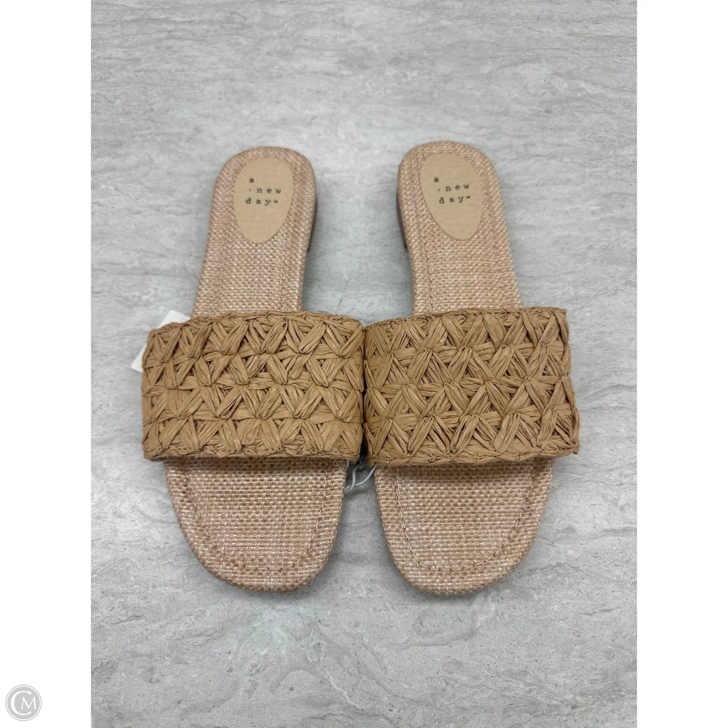 Sandals Flats By A New Day In Tan, Size: 8