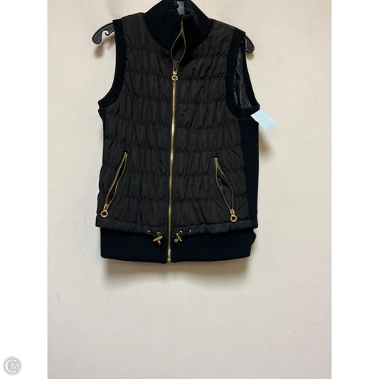 Vest Puffer & Quilted By Calvin Klein In Black, Size: M