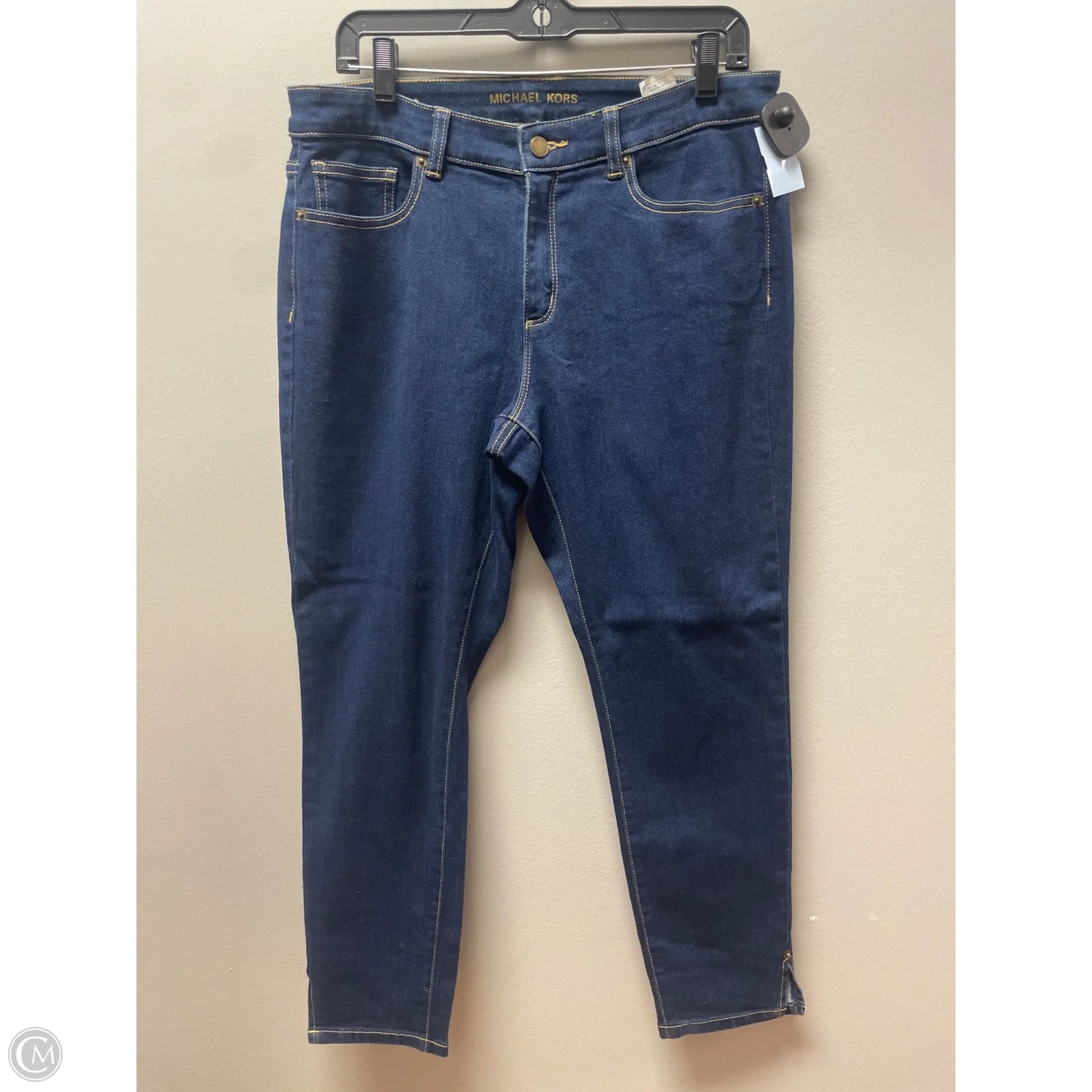 Jeans Skinny By Michael By Michael Kors In Blue, Size: 12