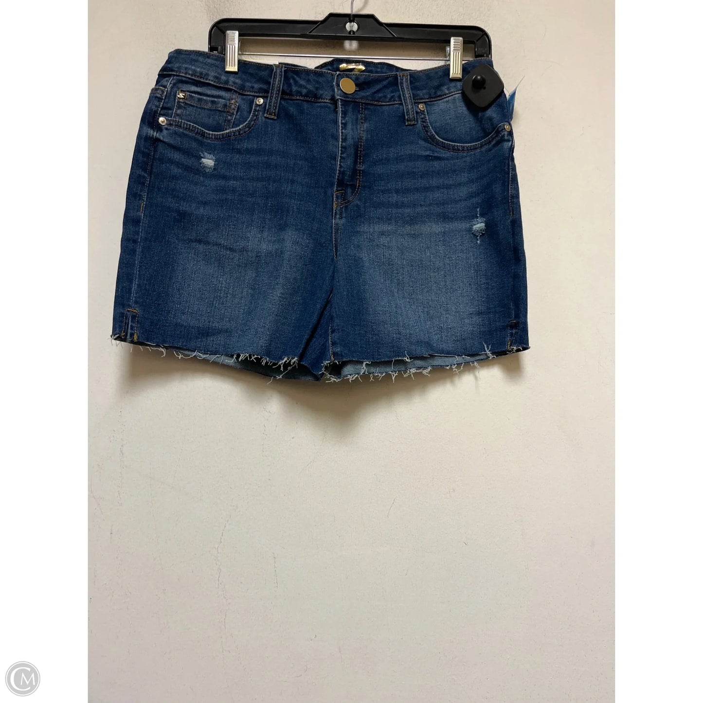 Shorts By Seven 7 In Blue Denim, Size: 8