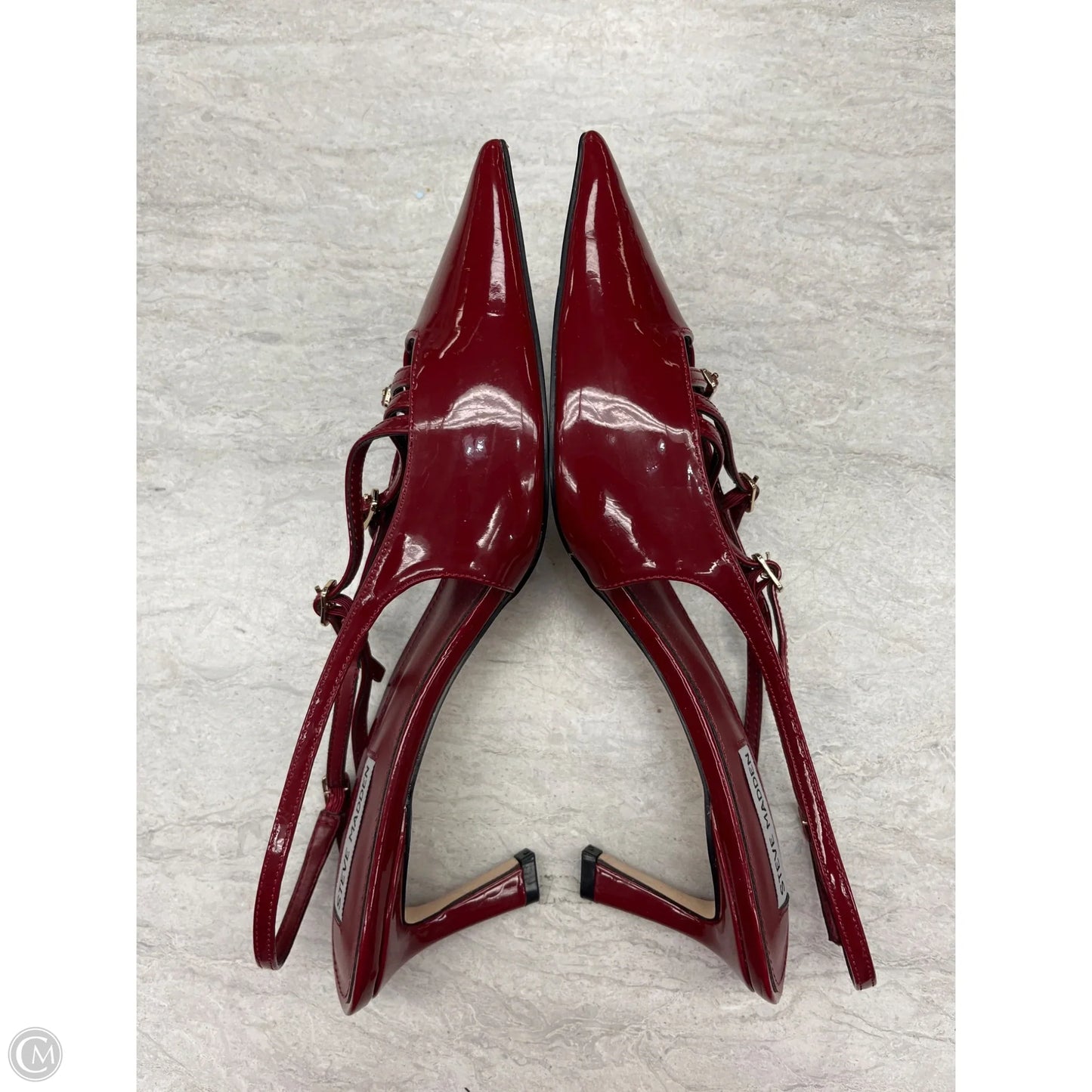 Shoes Heels Kitten By Steve Madden In Red, Size: 9