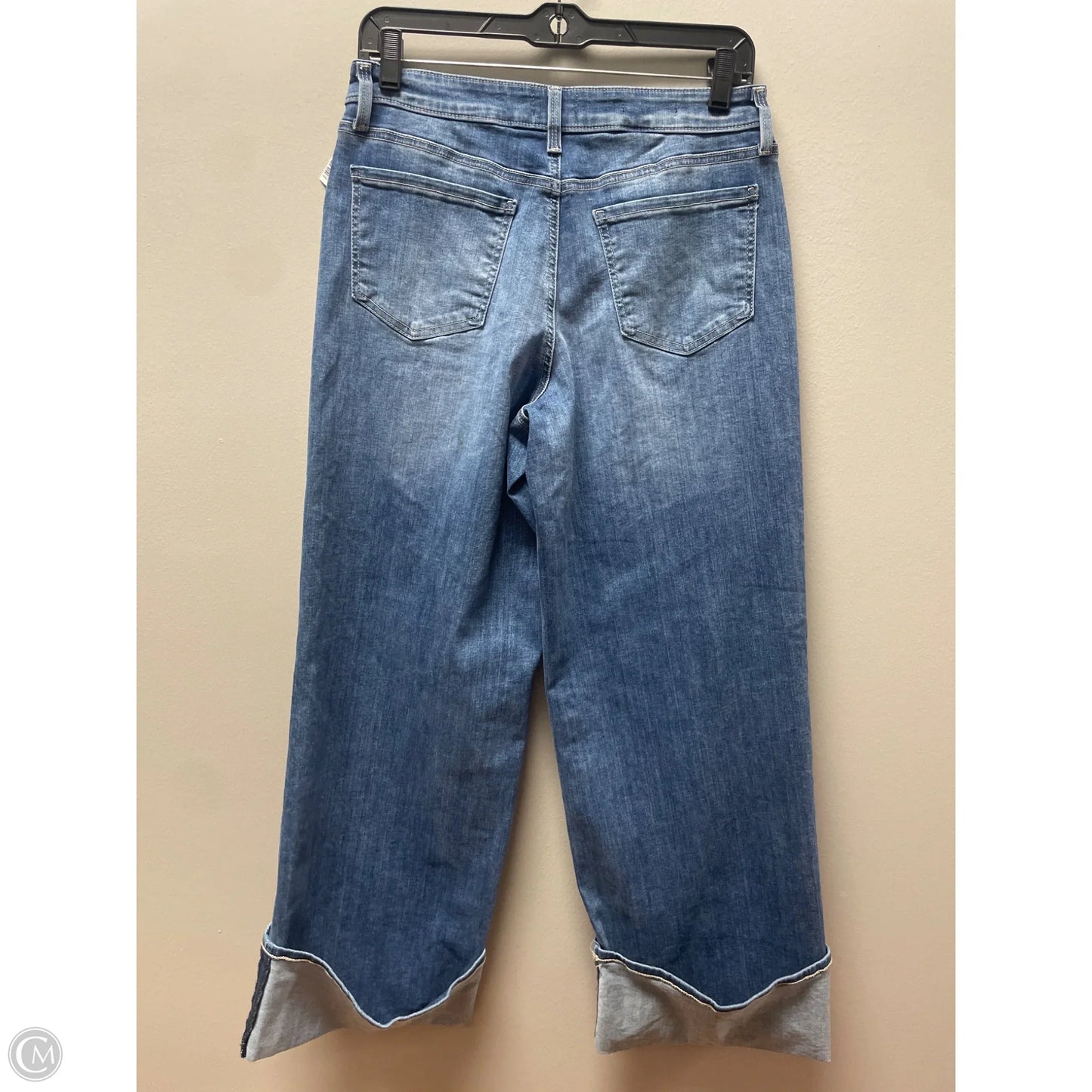 Jeans Wide Leg By Not Your Daughters Jeans In Blue Denim, Size: 6