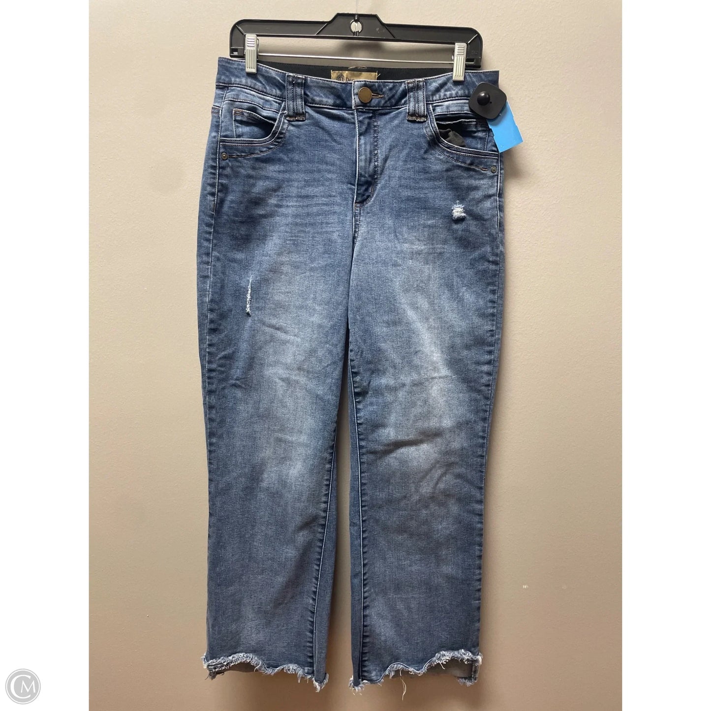 Jeans Wide Leg By Democracy In Blue Denim, Size: 10