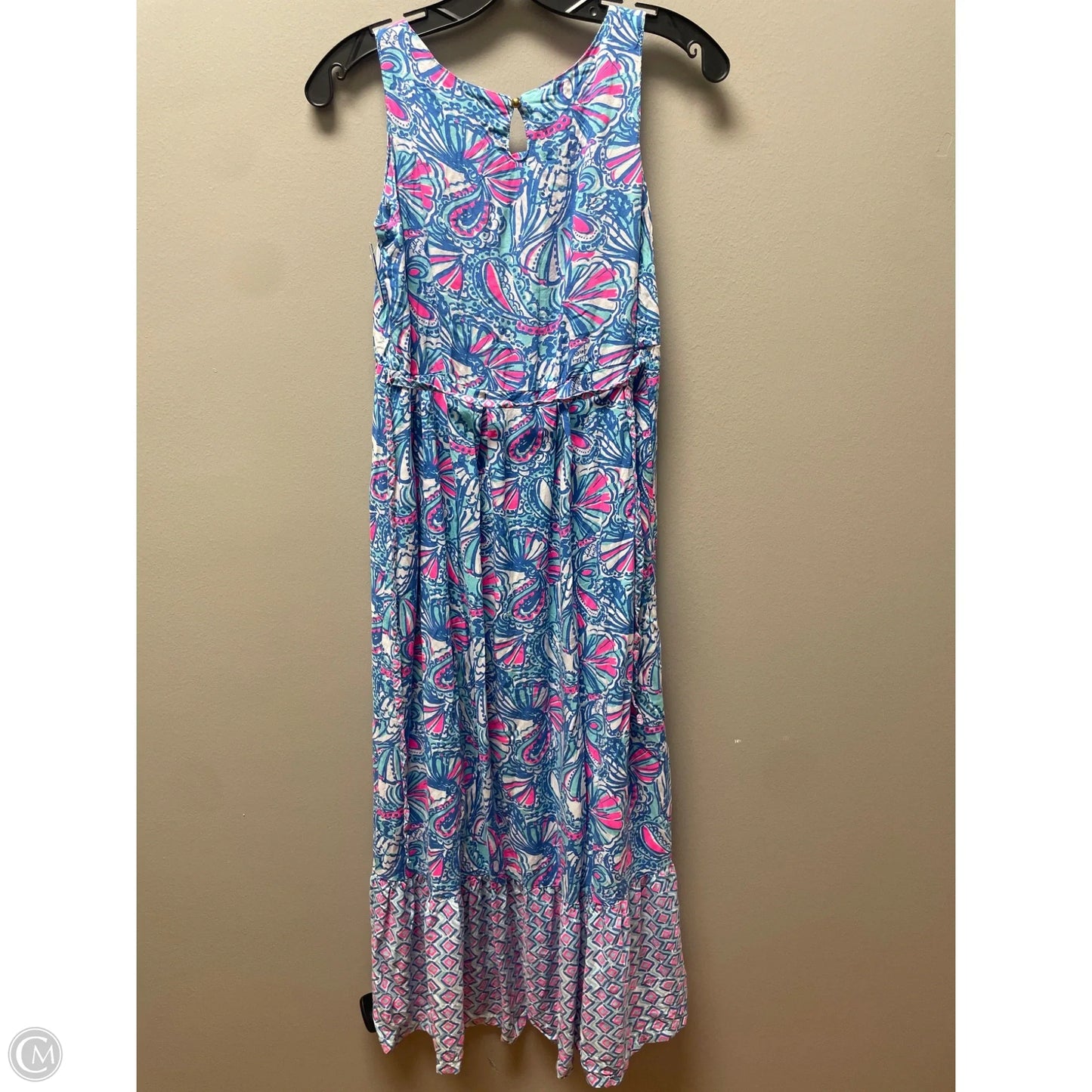 Dress Casual Maxi By Target-designer In Blue & Pink, Size: Xl