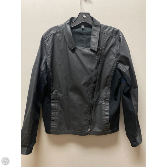 Jacket Other By Eileen Fisher In Black, Size: L