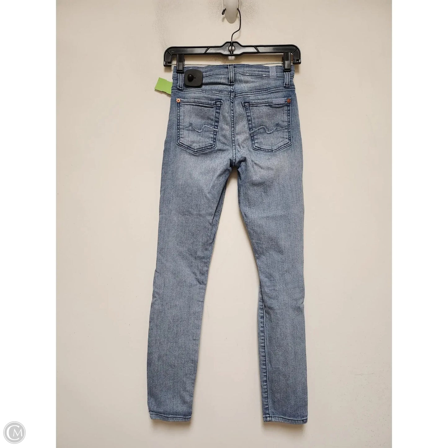 Jeans Skinny By 7 For All Mankind In Blue, Size: 0