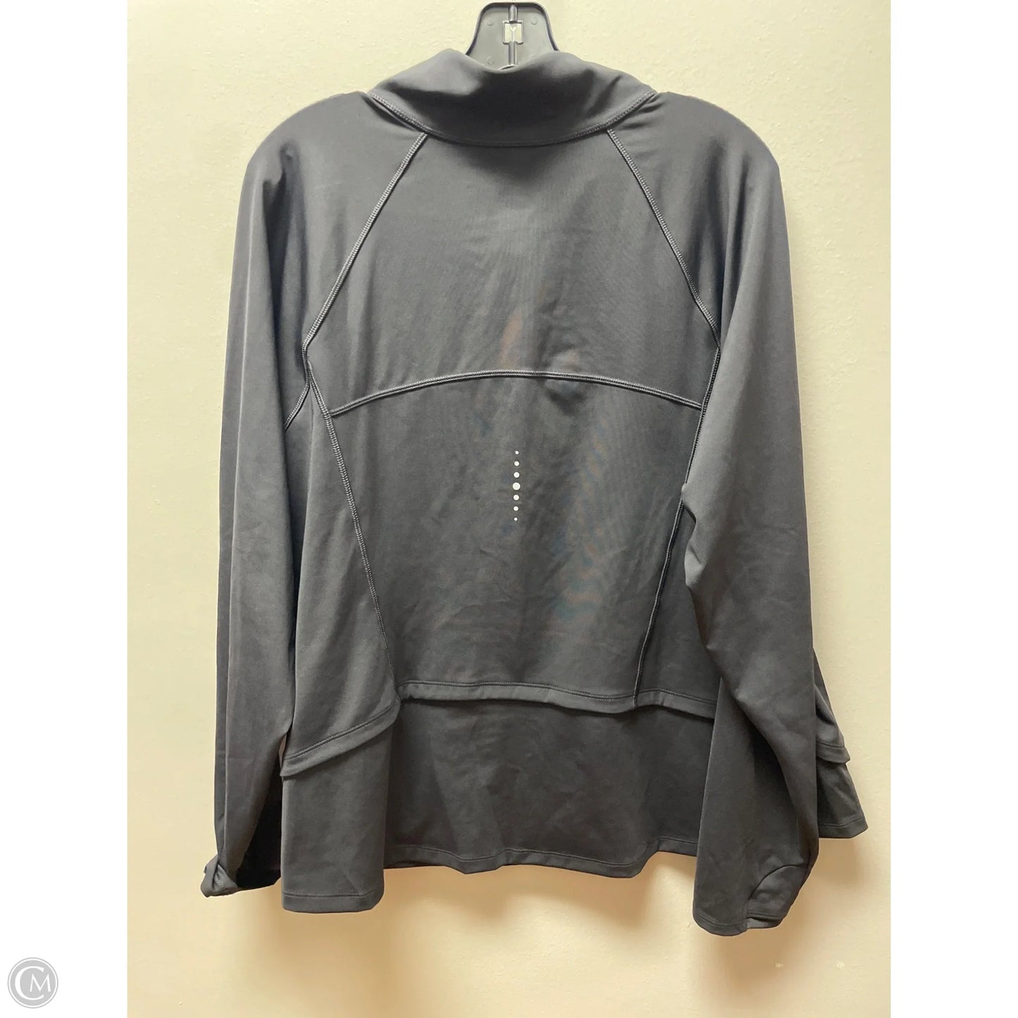 Athletic Jacket By Tek Gear In Black, Size: 2x