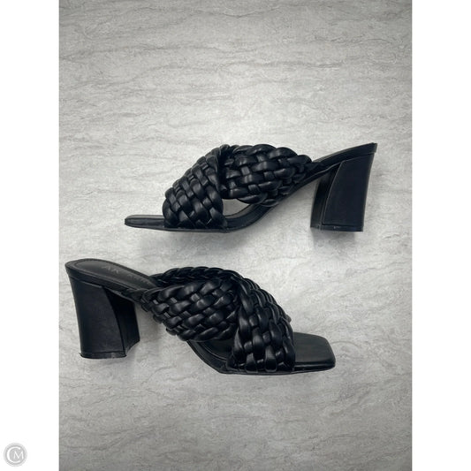 Sandals Heels Block By Anne Klein In Black, Size: 6.5
