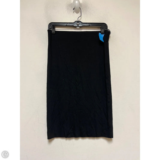 Skirt Midi By Loft In Black, Size: 4