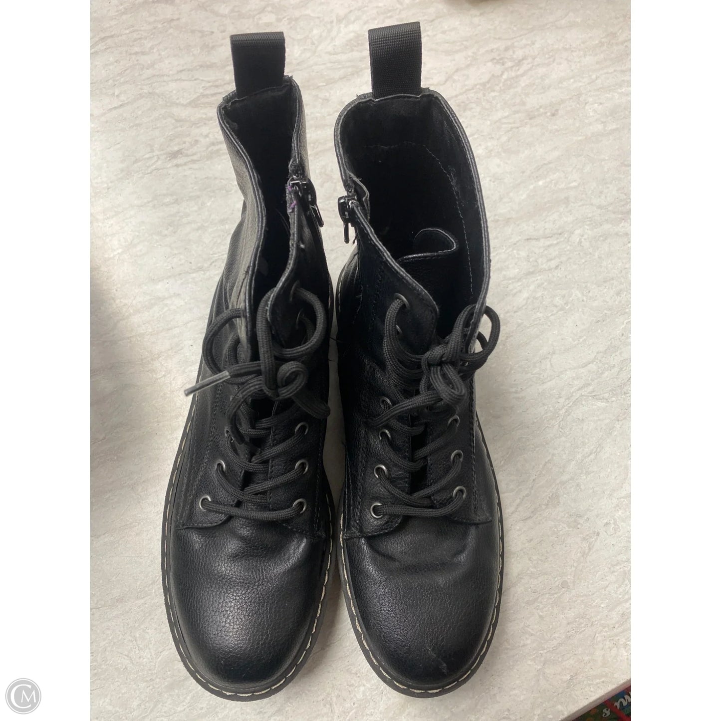 Boots Ankle Flats By Sincerely Jules In Black, Size: 10