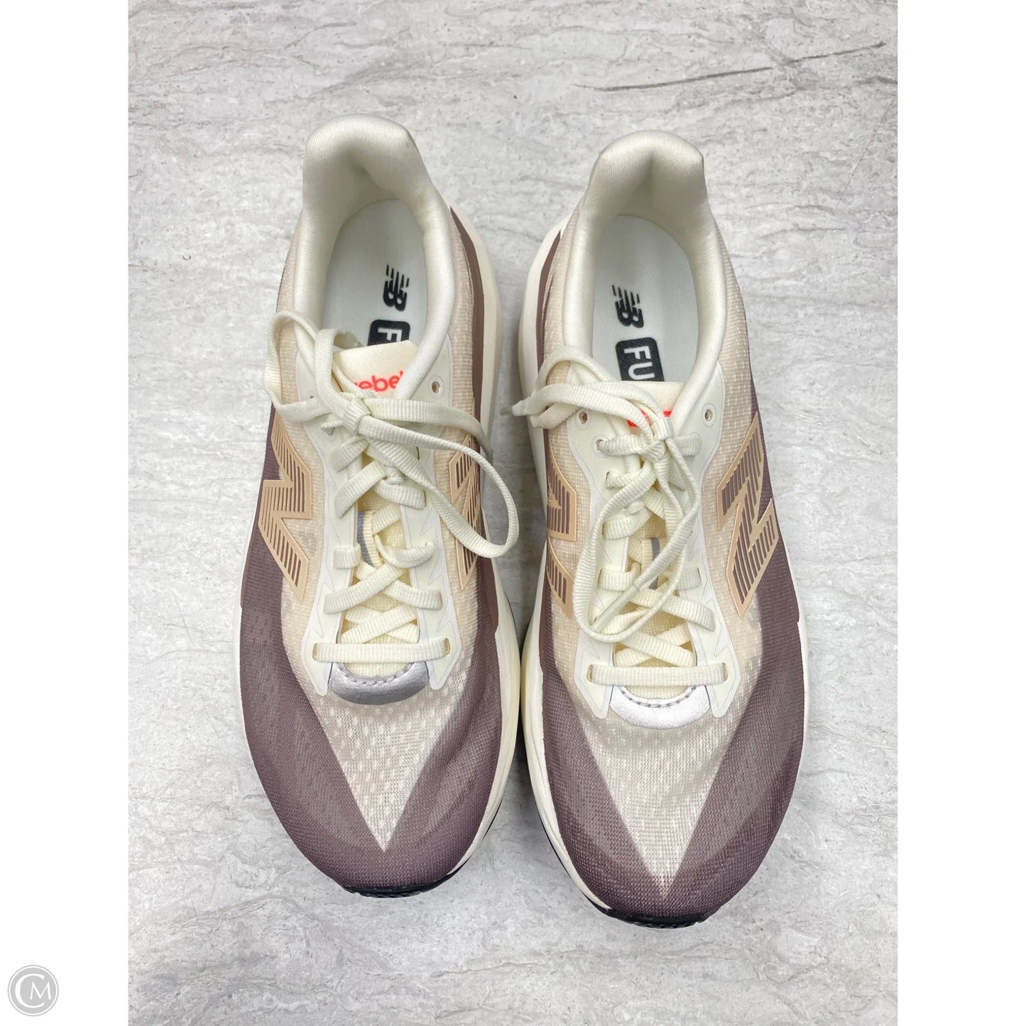 Shoes Athletic By New Balance In Cream & Tan, Size: 8