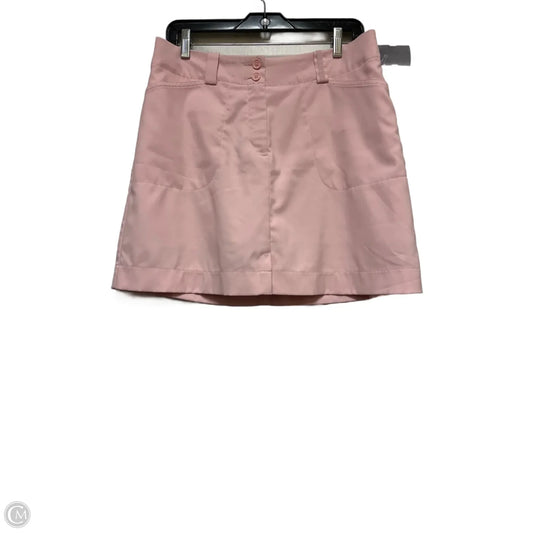 Athletic Skort By Nike In Pink, Size: M