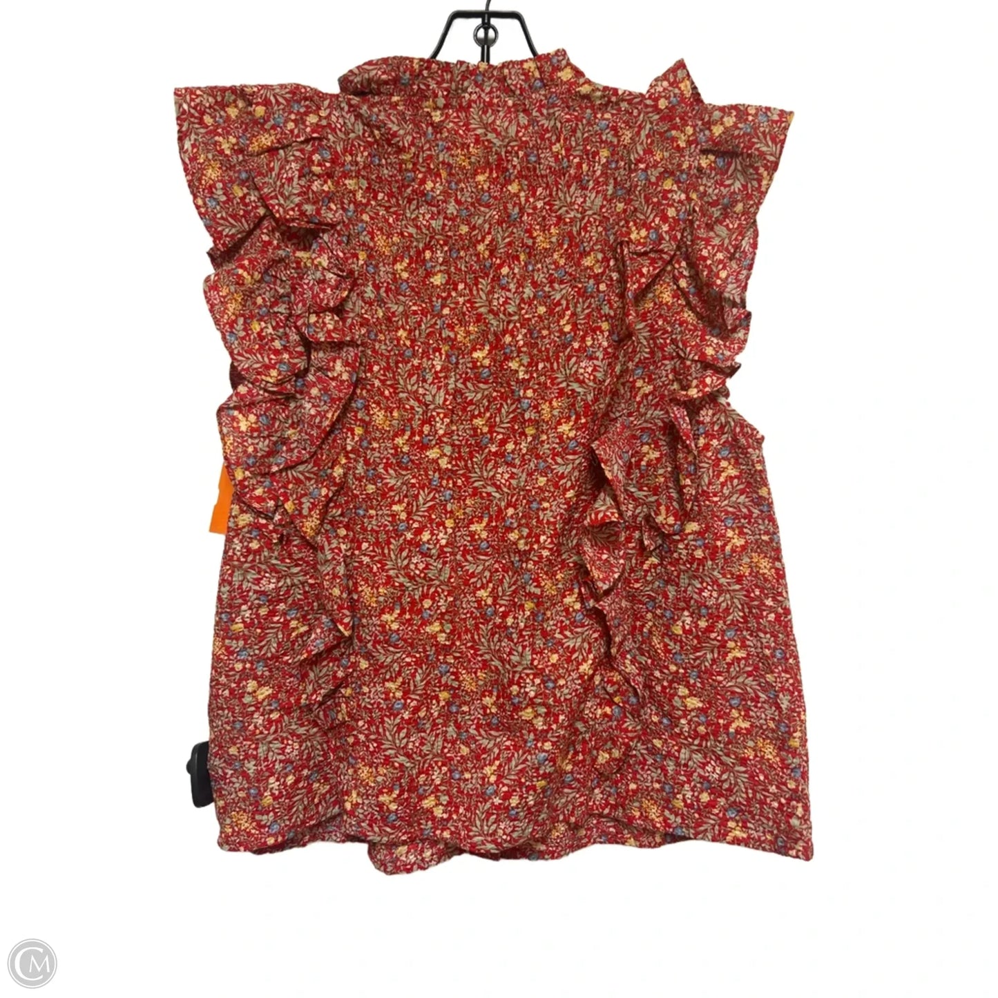 Top Sleeveless By Clothes Mentor In Floral Print, Size: S