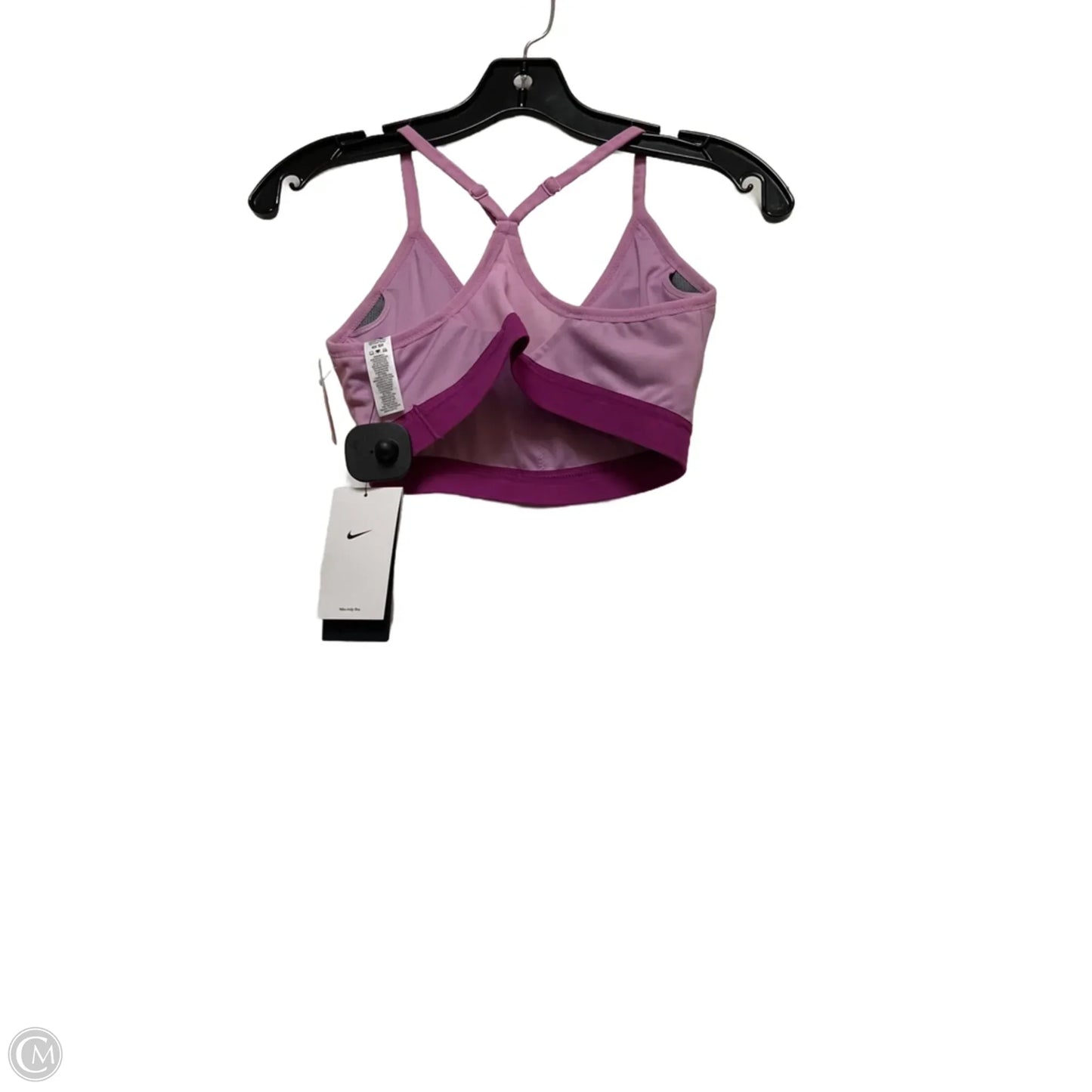 Athletic Bra By Nike In Purple, Size: M