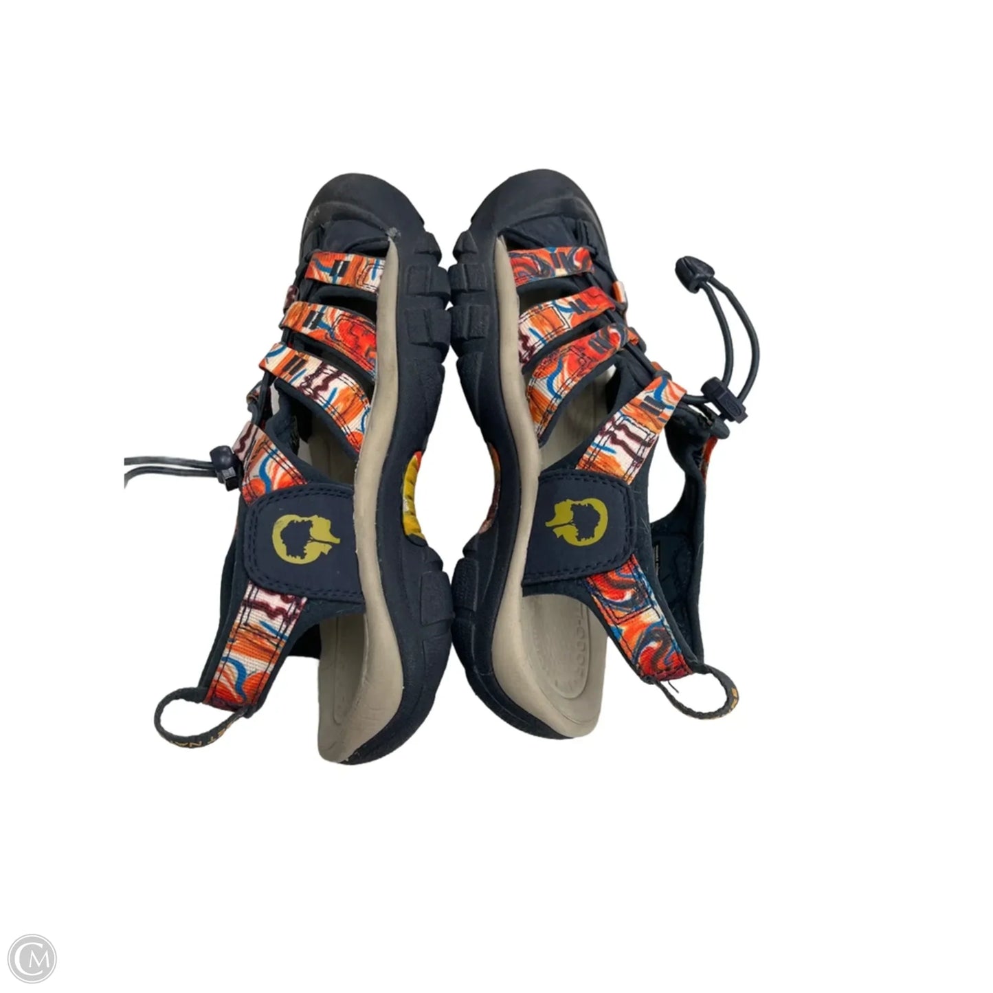 Sandals Sport By Keen In Blue & Orange, Size: 7.5