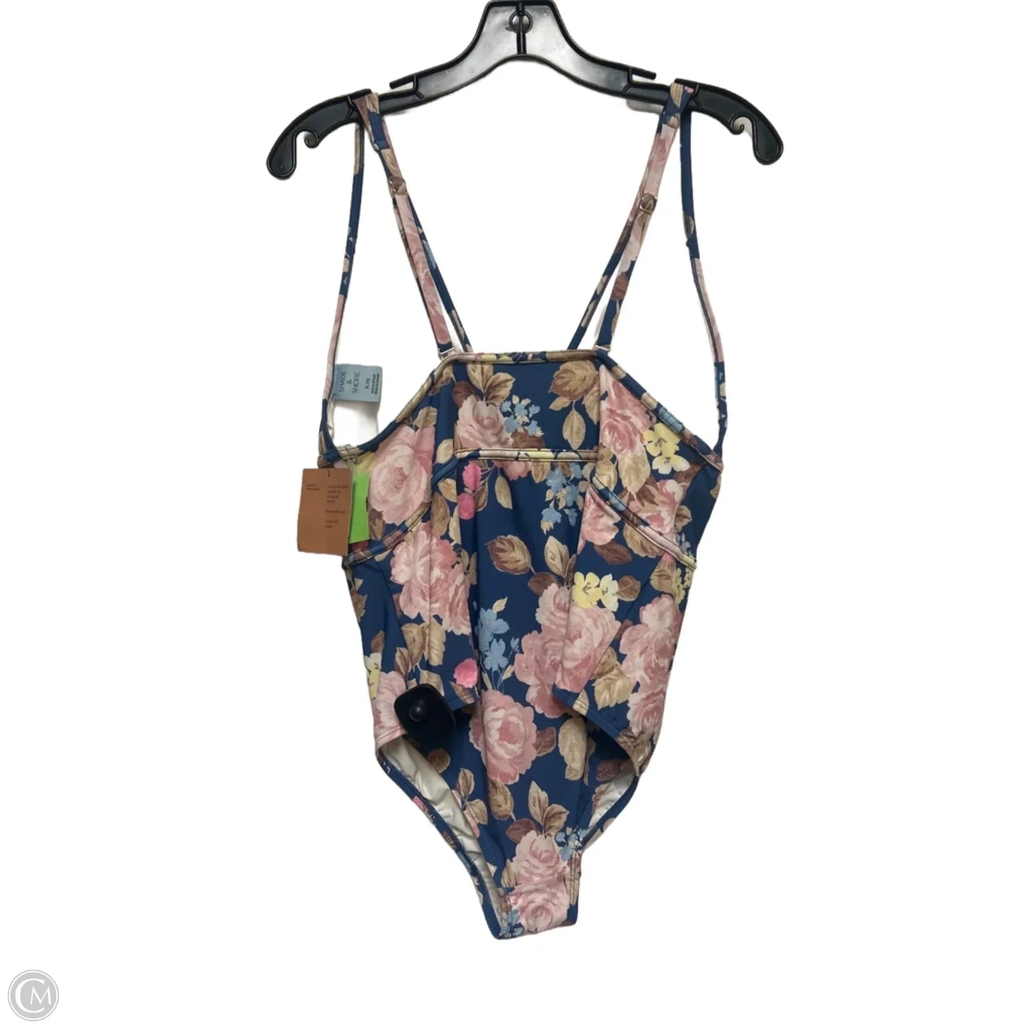Swimsuit By Shade & Shore In Floral Print, Size: Xl