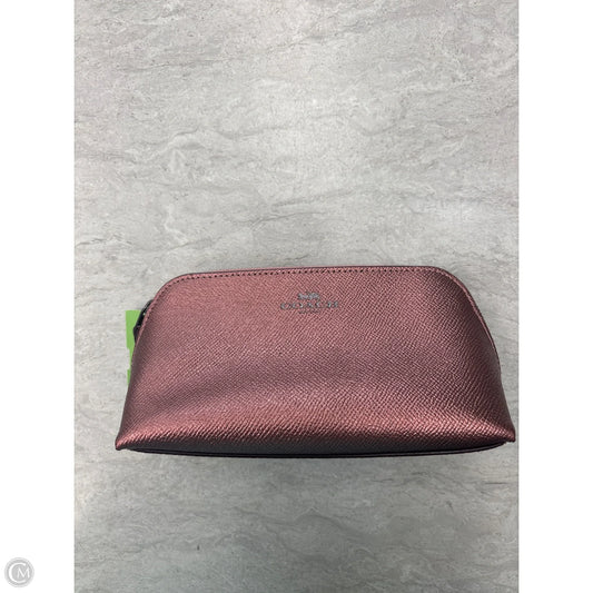 Makeup Bag Designer By Coach, Size: Small