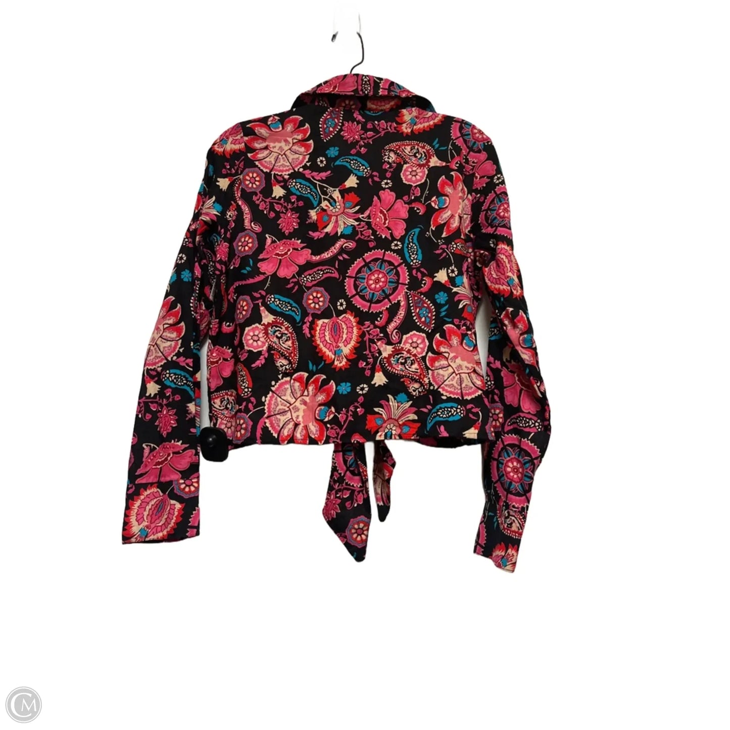 Top Long Sleeve By Rachel Roy In Paisley Print, Size: S
