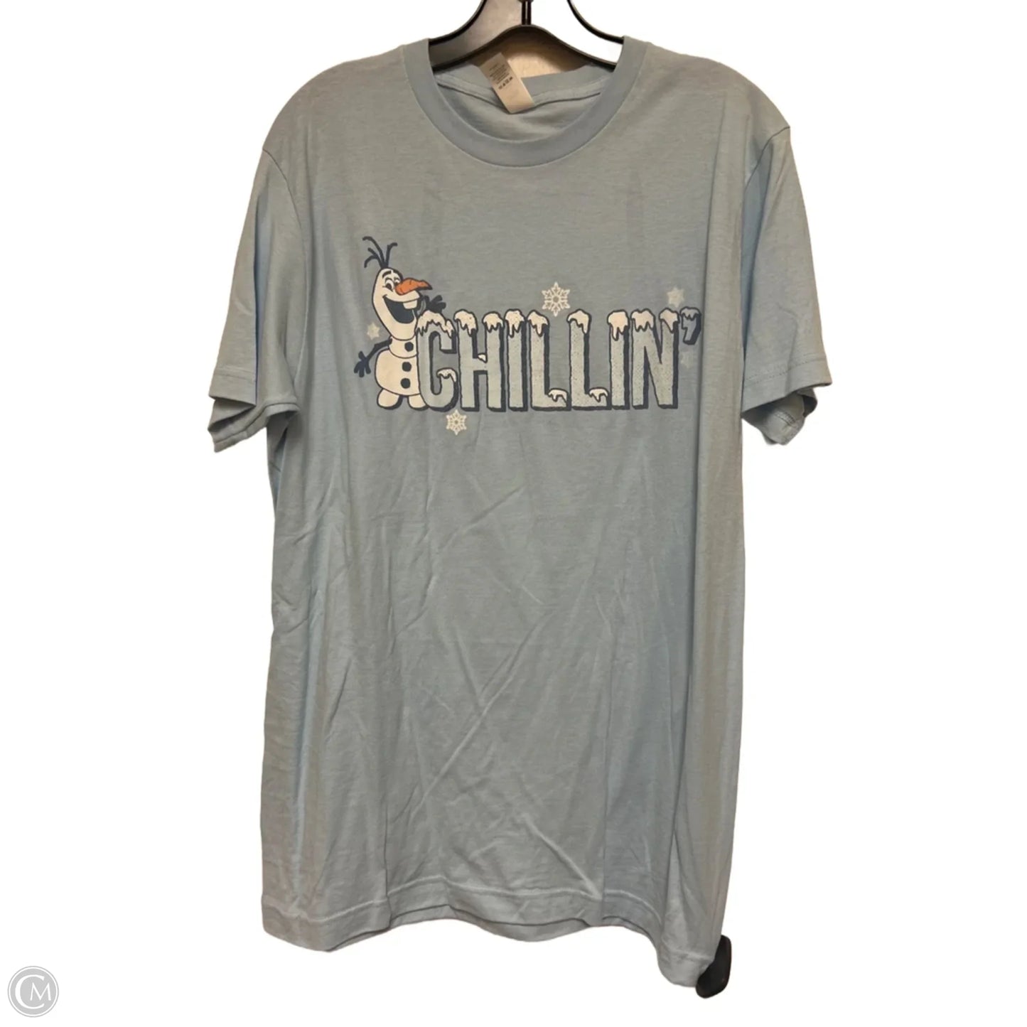 Top Short Sleeve Basic By Tultex In Blue, Size: M