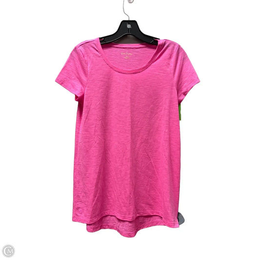 Top Short Sleeve Designer By Lilly Pulitzer In Pink, Size: Xs