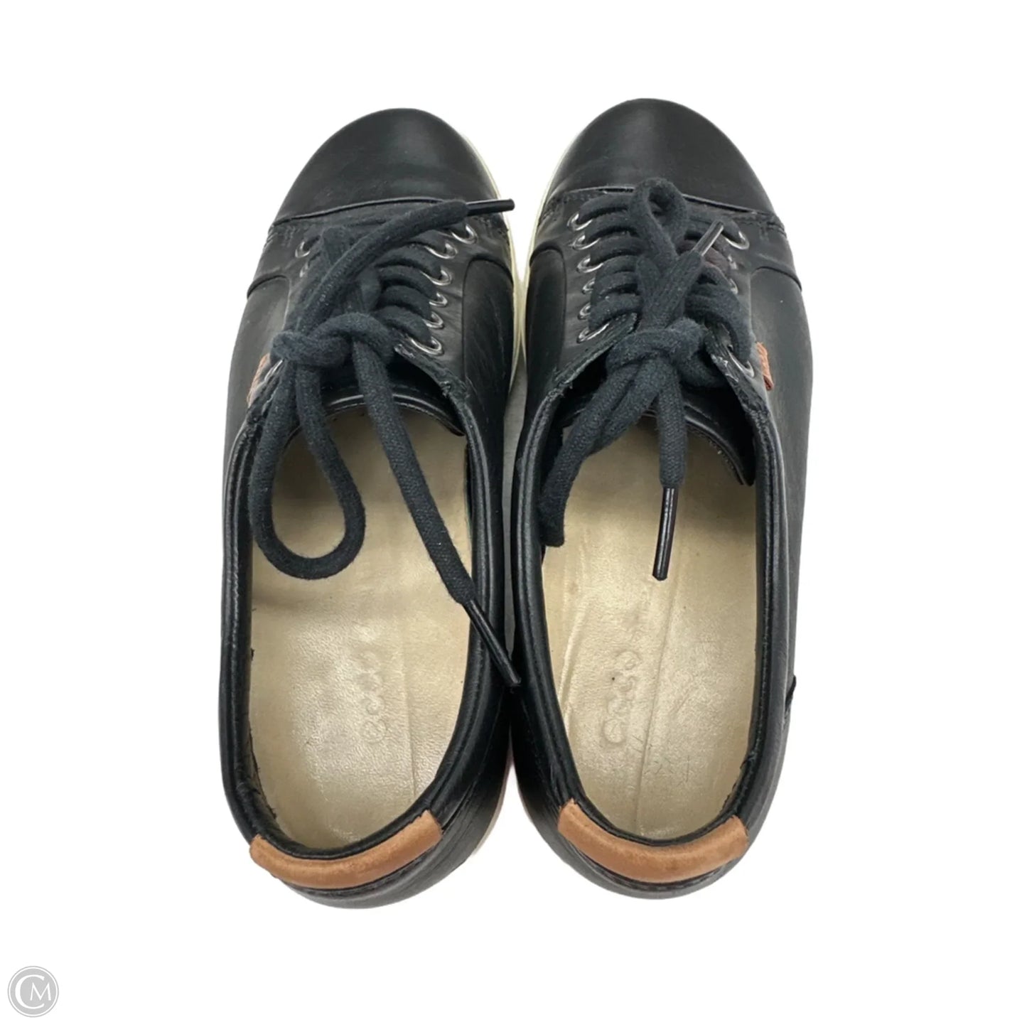 Shoes Sneakers By Ecco In Black, Size: 7.5
