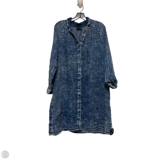 Dress Casual Midi By Pure Jill In Blue, Size: Mp