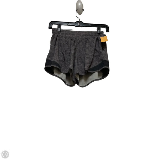Athletic Shorts By Lululemon In Grey, Size: 4