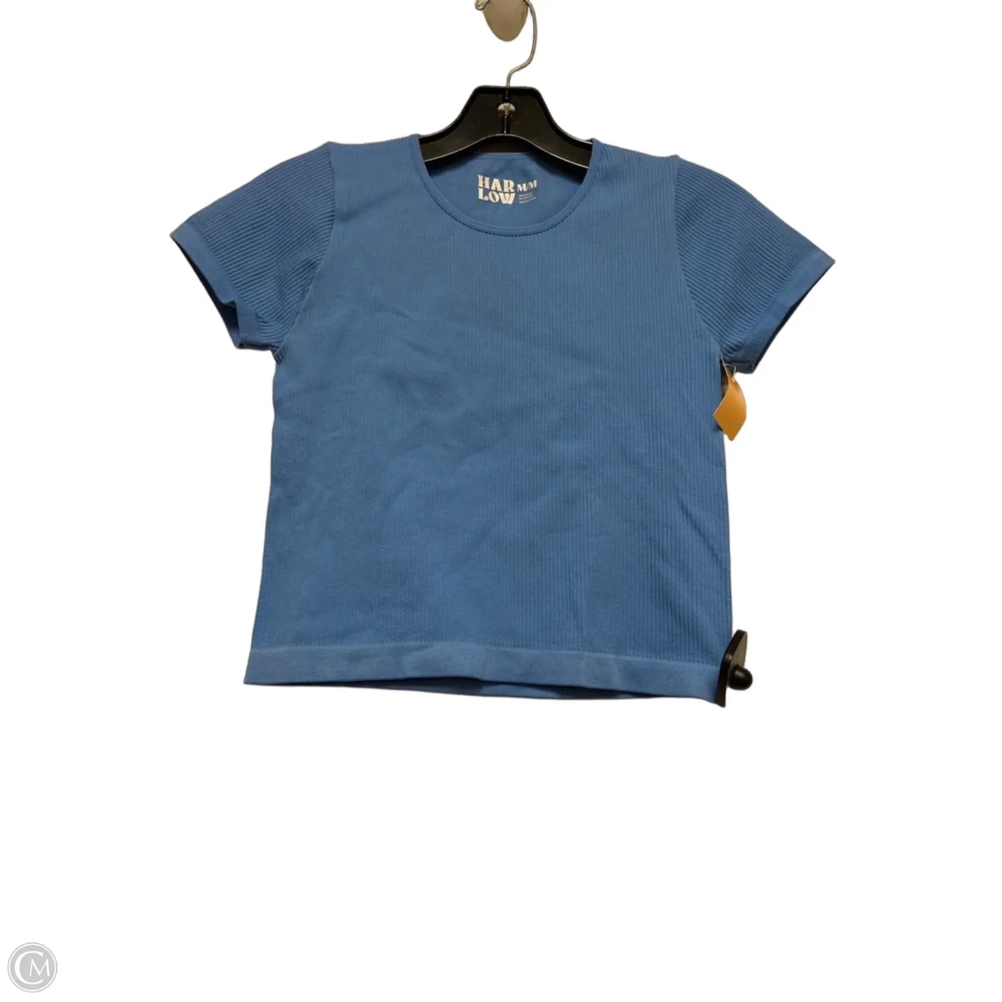 Top Short Sleeve Basic By Clothes Mentor In Blue, Size: M
