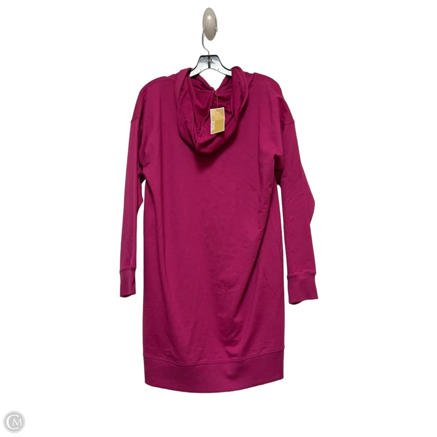 Sweatshirt Hoodie By Michael By Michael Kors In Pink, Size: L