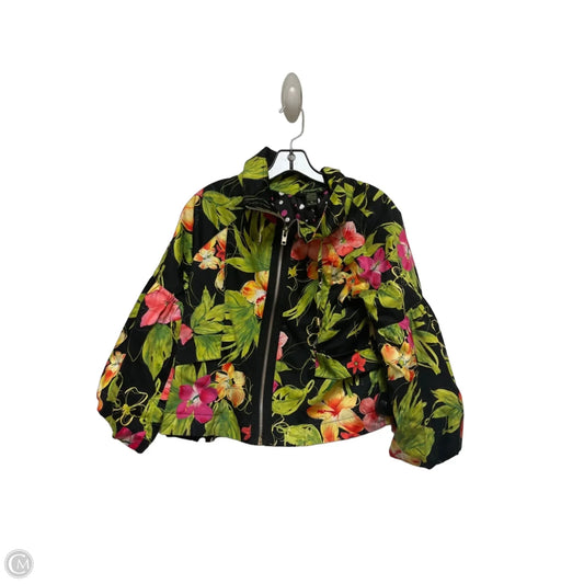Jacket Other By Clothes Mentor In Tropical Print, Size: L
